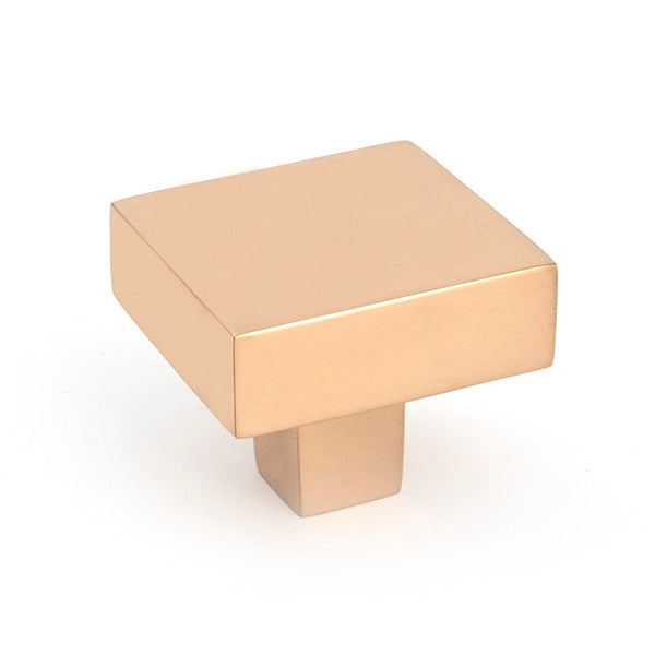 Polished Bronze Albers Cabinet Knob - 35mm