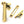 From The Anvil's Aged Brass Locking Art Deco Fastener