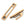 Locking Art Deco Fastener by From The Anvil