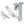 From The Anvil's Polished Chrome Locking Art Deco Fastener