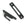 Locking Art Deco Fastener by From The Anvil