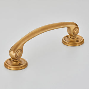 Croft - Rotary Cabinet Handle, c/w Roses 5204 by Croft Ironmongery