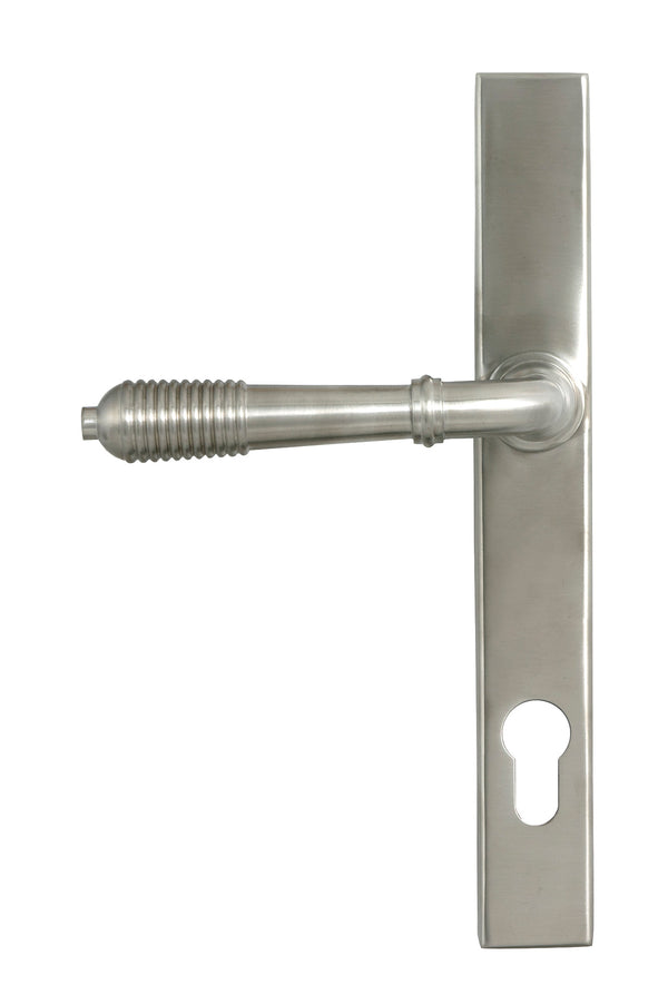 Reeded Slimline Lever Espag. Lock Set