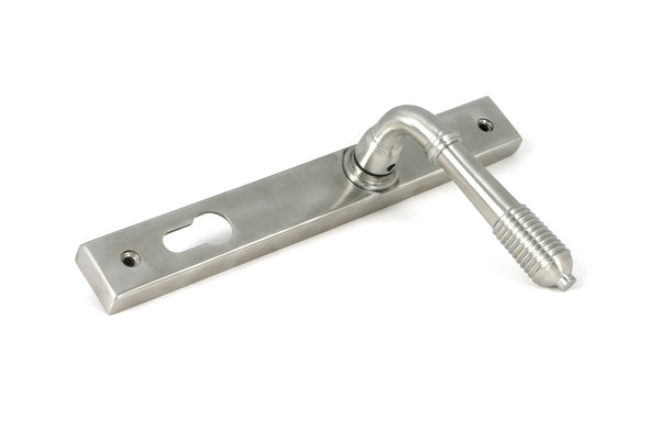Reeded Slimline Lever Espag. Lock Set