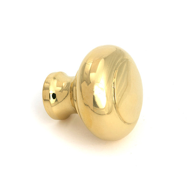 Polished Brass Regency Cabinet Knob - Large