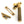 From The Anvil's Aged Brass Locking Brompton Fastener