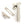 From The Anvil's Polished Nickel Locking Brompton Fastener