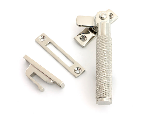 From The Anvil's Polished Nickel Locking Brompton Fastener
