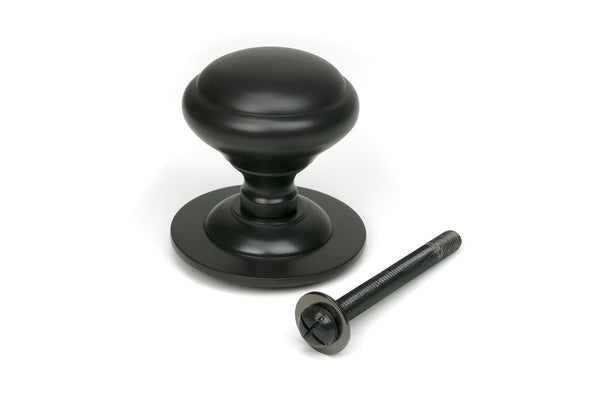 Round Centre Door Knob by From The Anvil