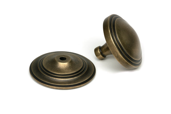 Art Deco Centre Door Knob by From The Anvil