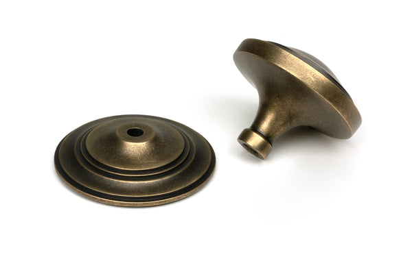 Art Deco Centre Door Knob by From The Anvil