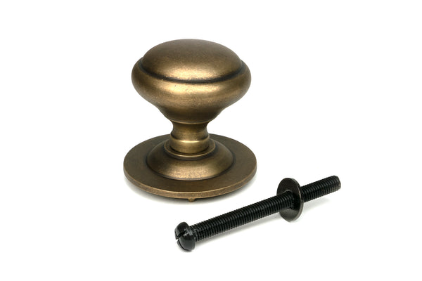 Round Centre Door Knob by From The Anvil