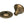 Round Centre Door Knob by From The Anvil