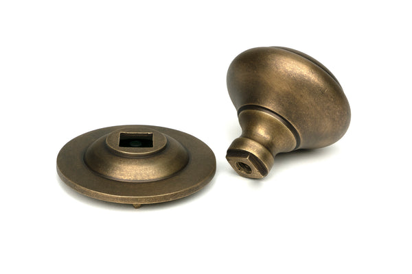 Round Centre Door Knob by From The Anvil