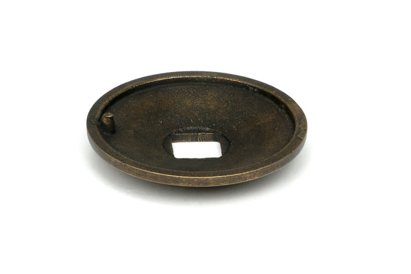 Round Centre Door Knob by From The Anvil