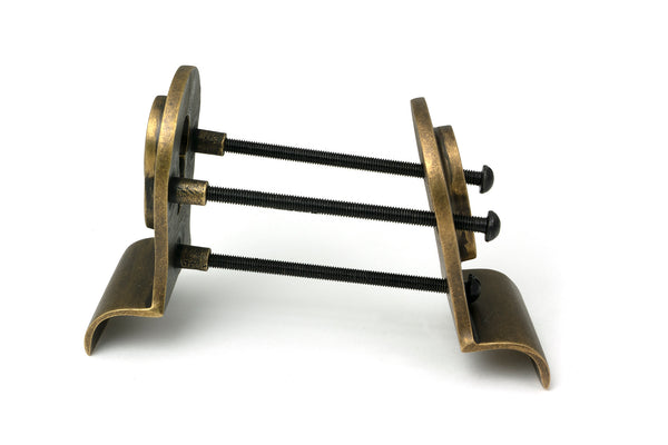 50mm Euro Door Pull (Back to Back Fixings) by From The Anvil