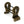 From The Anvil's Burnished Brass 50mm Euro Door Pull (Back to Back Fixings)