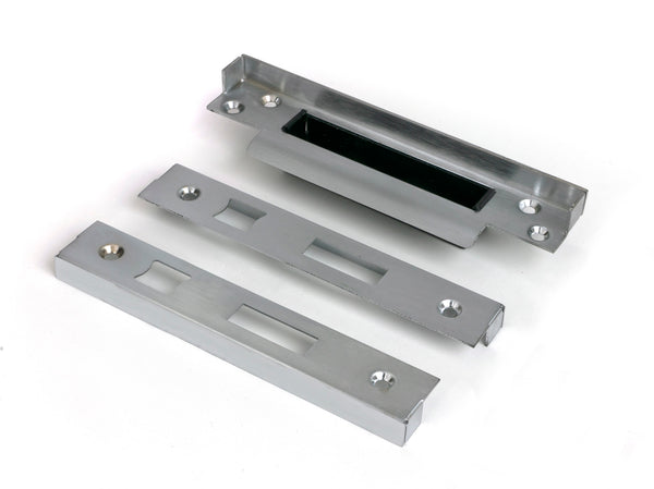 From The Anvil's Satin Chrome ½" Rebate Kit for Sash Lock