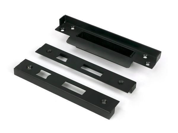 From The Anvil's Aged Bronze ½" Rebate Kit for Sash Lock