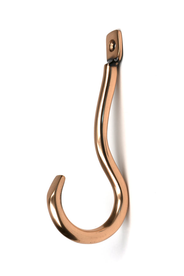 From The Anvil's Polished Bronze Anchor Coat Hook