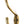 From The Anvil's Aged Brass Newbury Hat & Coat Hook