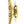 From The Anvil's Polished Brass Marine Cleat Hook
