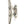 From The Anvil's Polished Nickel Marine Cleat Hook