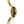 From The Anvil's Aged Brass Newbury Cleat Hook