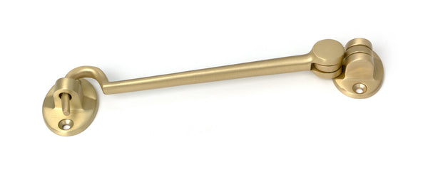 From The Anvil's Satin Brass Cabin Hook