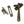 From The Anvil's Burnished Brass Locking Newbury Fastener