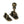 From The Anvil's Burnished Brass Mushroom Brighton Fastener