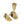 From The Anvil's Satin Brass Brompton Brighton Fastener