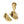 From The Anvil's Satin Brass Beehive Brighton Fastener