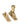 From The Anvil's Satin Brass Prestbury Brighton Fastener