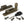 Mushroom Quadrant Fastener - Narrow by From The Anvil