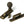 From The Anvil's Burnished Brass Beehive Sash Hook Fastener