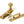 From The Anvil's Polished Brass Sash Hook Fastener