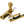 From The Anvil's Aged Brass Sash Hook Fastener