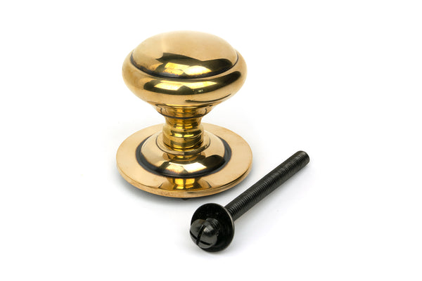 Round Centre Door Knob by From The Anvil