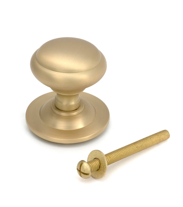 Round Centre Door Knob by From The Anvil