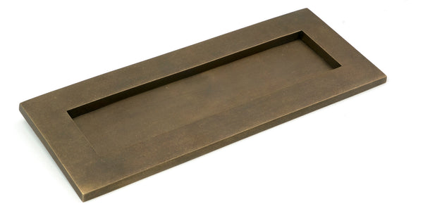From The Anvil's Burnished Brass Letter Plate