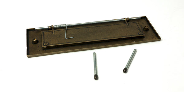 Letter Plate by From The Anvil