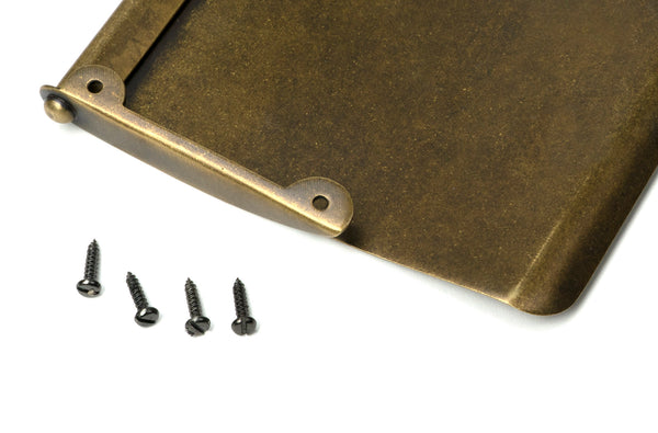 Letter Plate Cover by From The Anvil