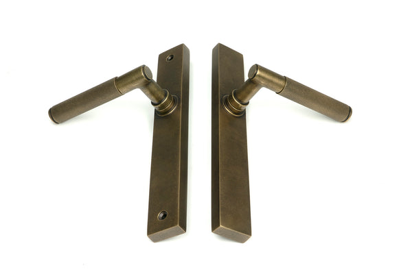Brompton Slimline Lever Espag. Latch Set by From The Anvil