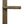 From The Anvil's Burnished Brass Brompton Slimline Lever Espag. Latch Set