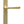 From The Anvil's Satin Brass Newbury Slimline Lever Espag. Latch Set