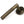 From The Anvil's Burnished Brass Brompton Lever on Rose Set (Sprung)