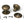 Mushroom Mortice/Rim Knob Set by From The Anvil