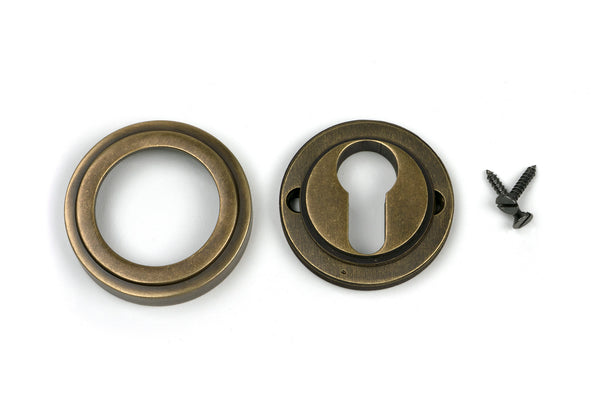 Round Euro Escutcheon by From The Anvil