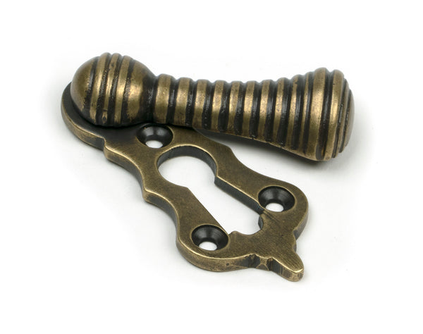 From The Anvil's Burnished Brass Beehive Escutcheon
